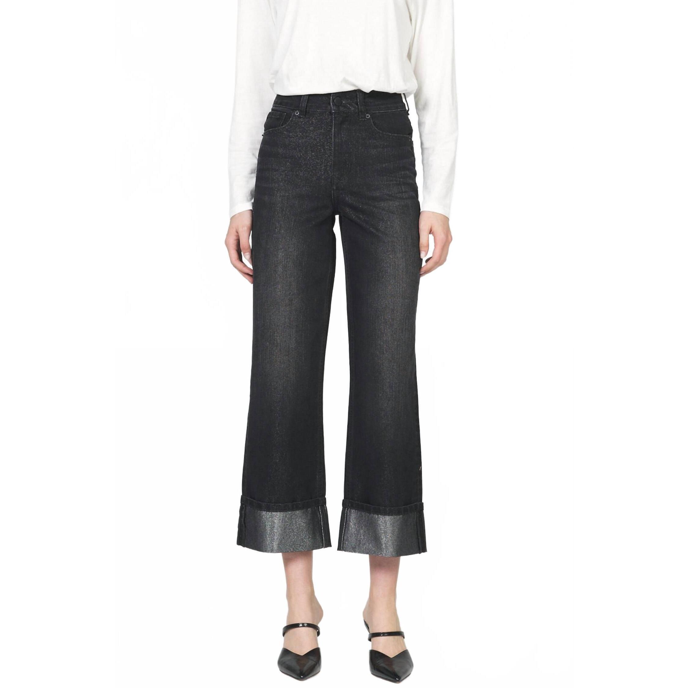 New Dear John Denim Holly High Rise Jeans In Black Gem